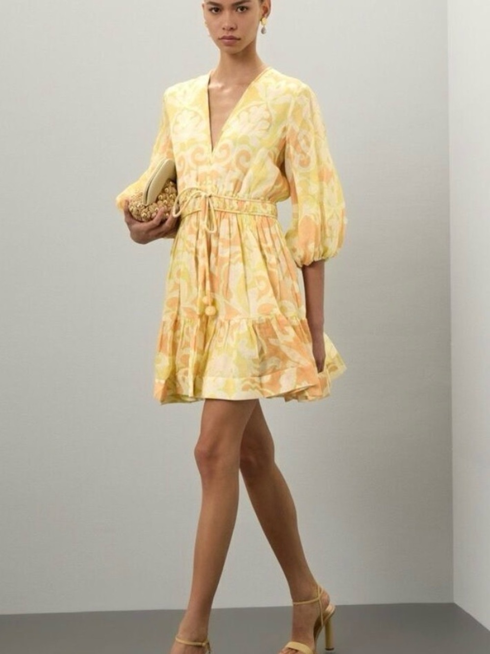 Alexis Dress from Rent the Runway. *has flaws*